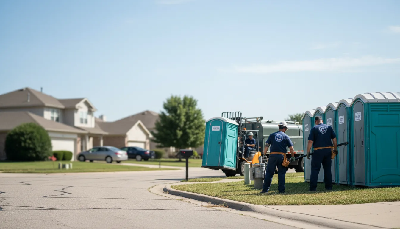 Porta Potty Rental in Bourneville, OH near me
